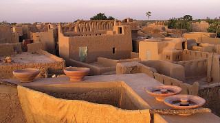 gliniane budynki Djenne Mali